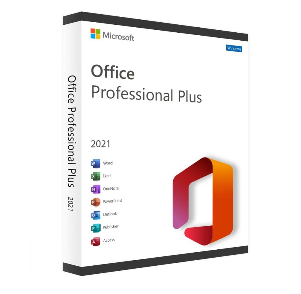 Microsoft Office 2021 Professional Plus Lifetime Retail License Key ...