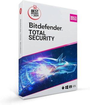 Bitdefender Total Security 3 Devices 3 Year Windows/Mac/Android/iOS (Email Delivery) - Image 1