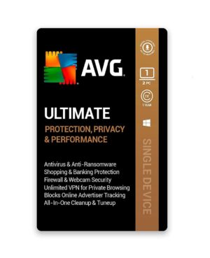 AVG Ultimate Multi-Device 2 Devices 1 Year (Email Delivery) (Global Code) - Image 1
